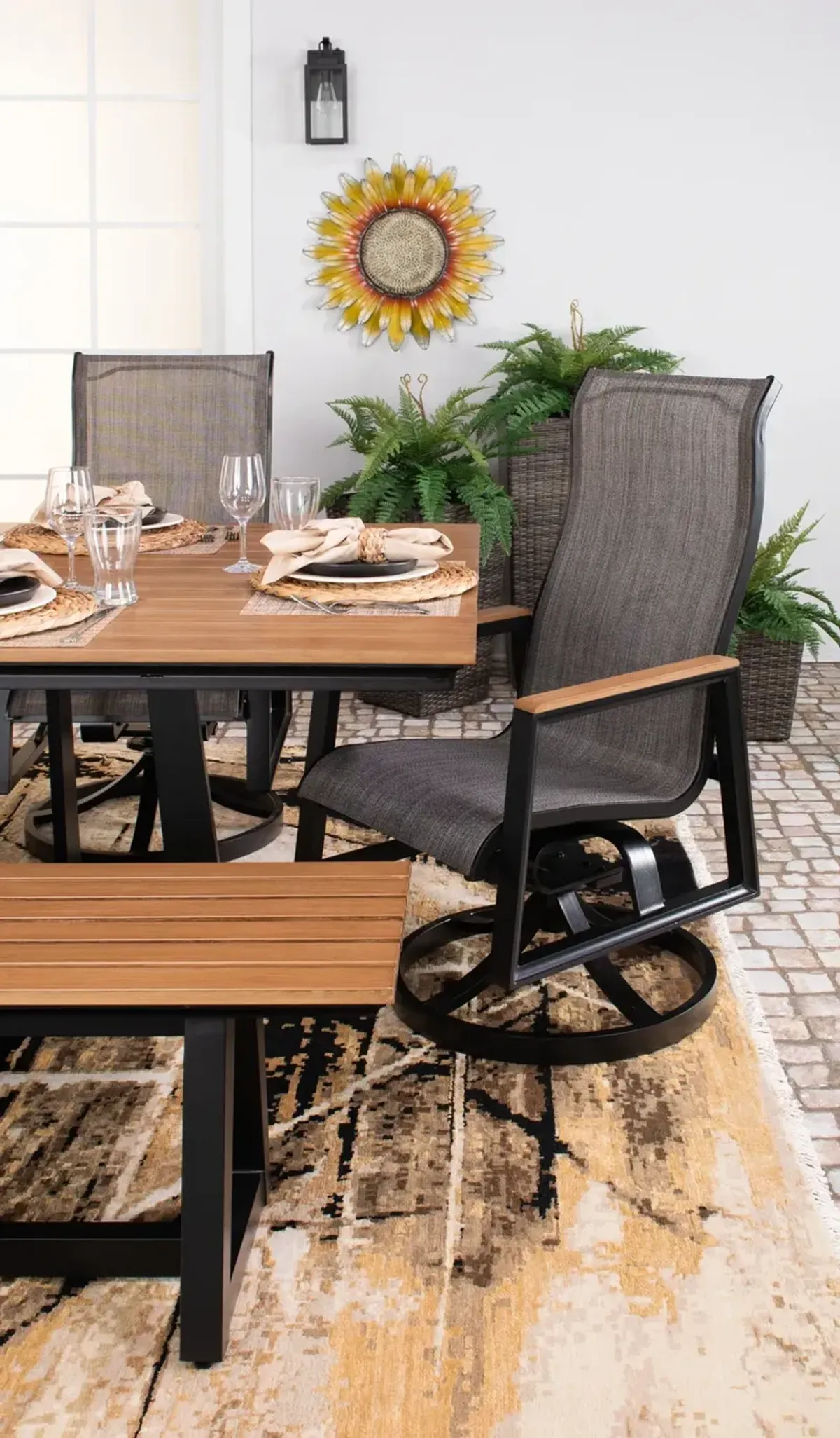 Jefferson 6 Piece Patio Dining Set