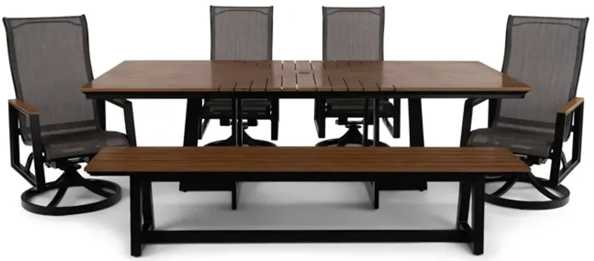 Jefferson 6 Piece Patio Dining Set