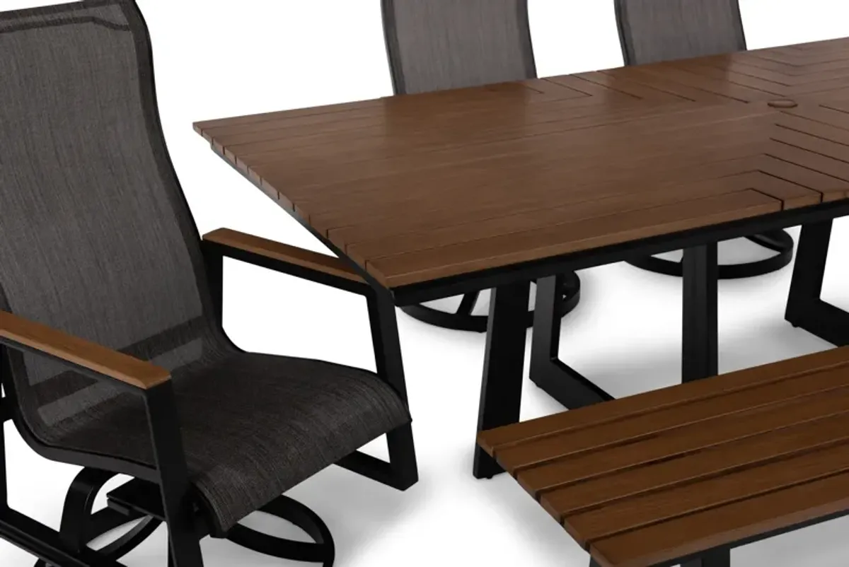 Jefferson 6 Piece Patio Dining Set