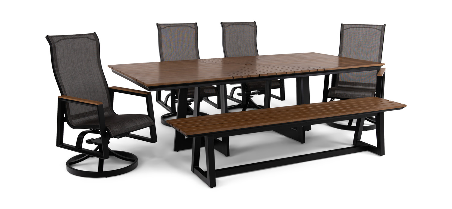 Jefferson 6 Piece Patio Dining Set