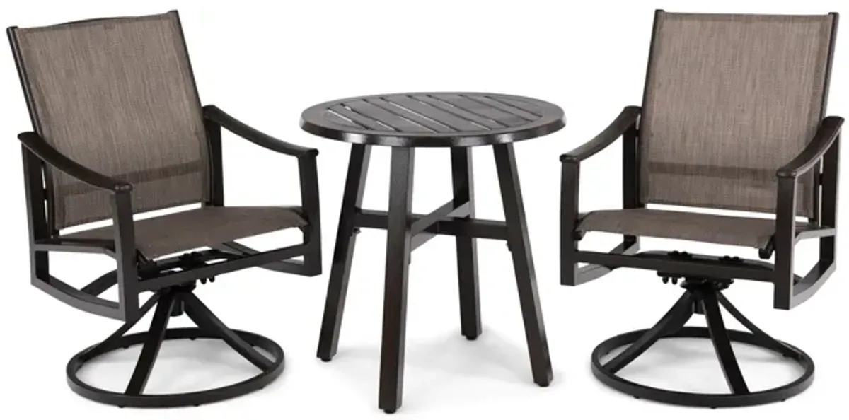 Summit Sling 3 Piece Bistro Set