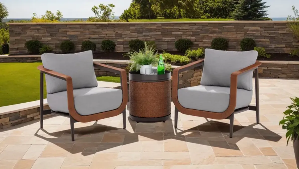 Riverdale Garden 3 Piece Chat Set