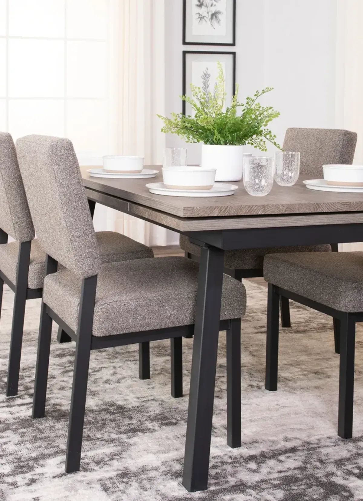 Lewis Extending Dining Table With 4 Mathilde Chairs