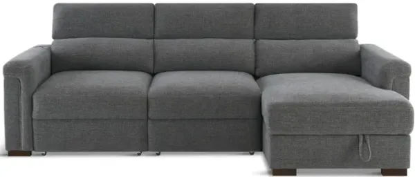 Gelina Power Sleeper Sofa With Storage Chaise - Right Facing Chaise