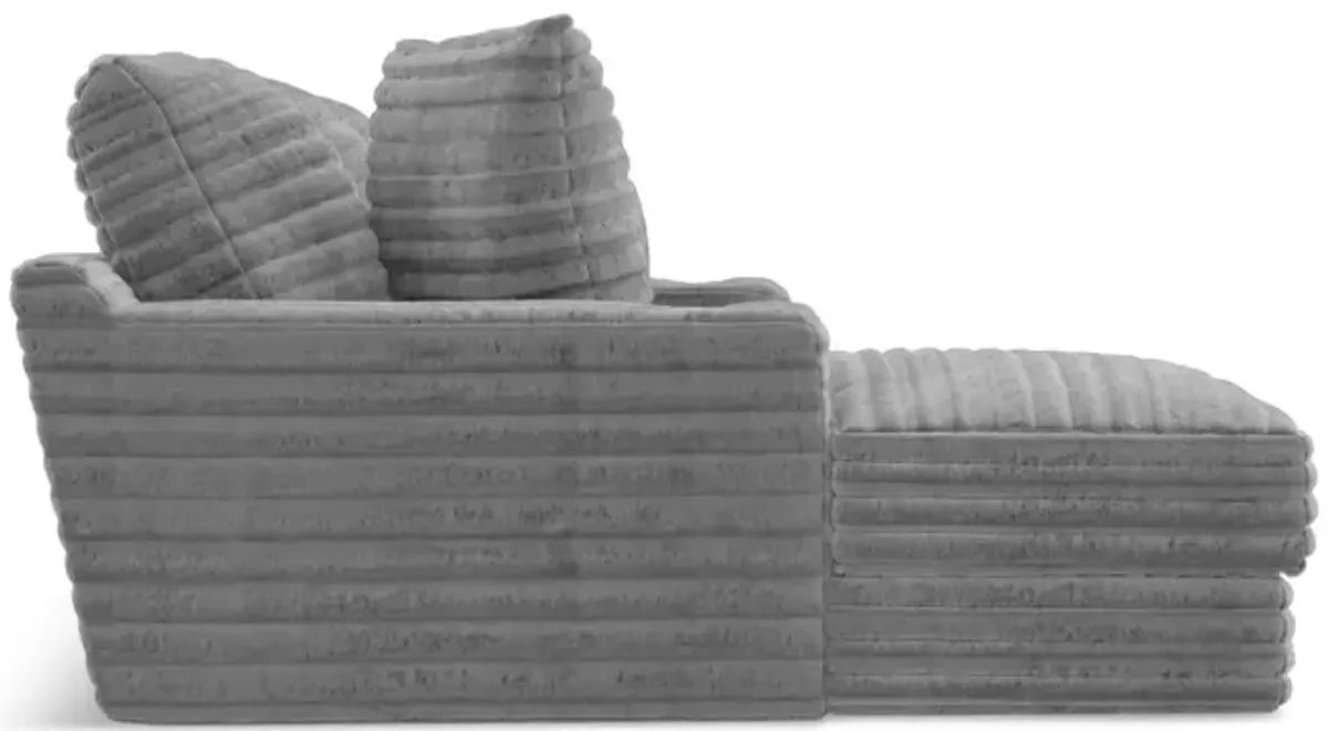 Portia Sectional Left Chaise - Moonstruck
