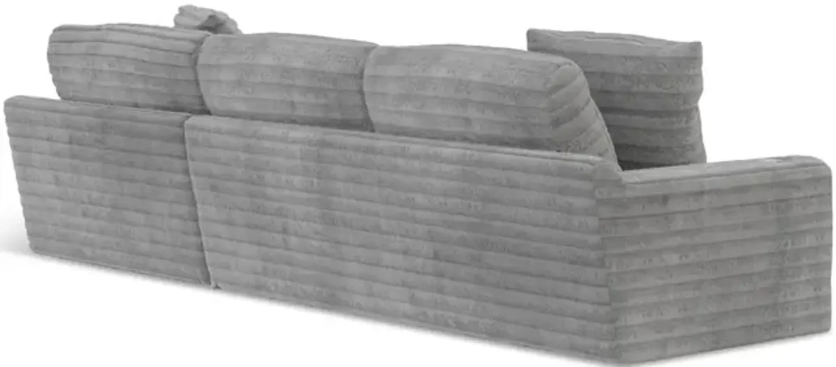 Portia Sectional Right Chaise - Moonstruck