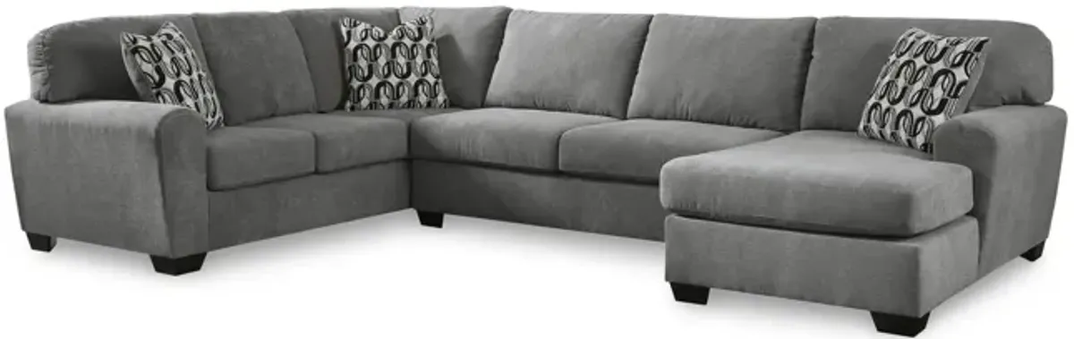 Missy 3 Piece Sectional - Right Arm Chaise