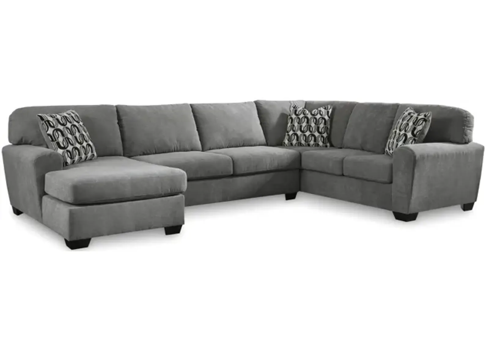 Missy 3 Piece Sectional - Left Arm Chaise