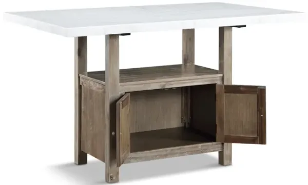 Dorsett Hills Marble Counter Table