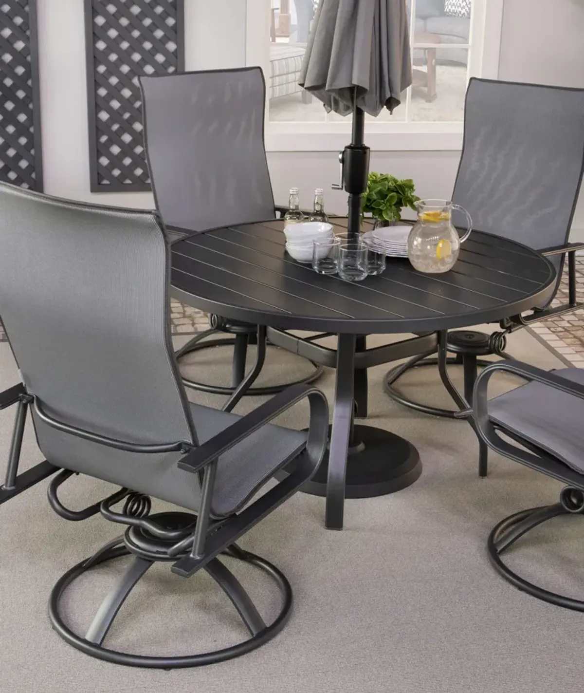 Kashton 5 Piece Patio Dining Set