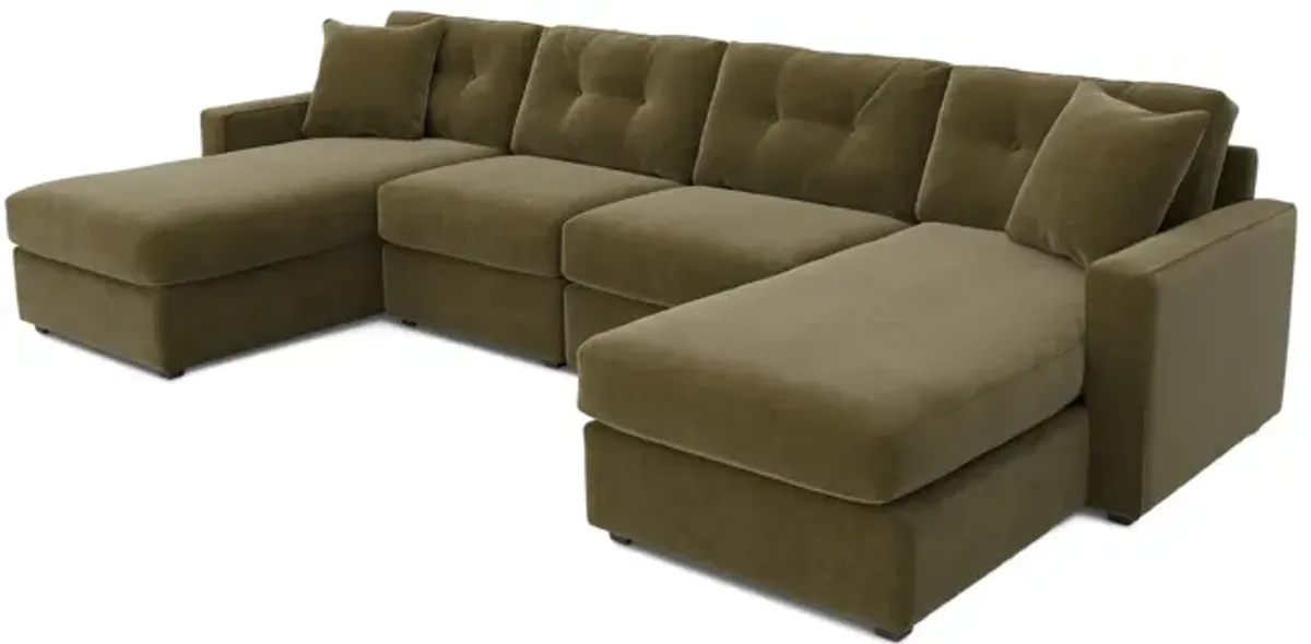 ModularOne 4 Piece Sectional - Moss