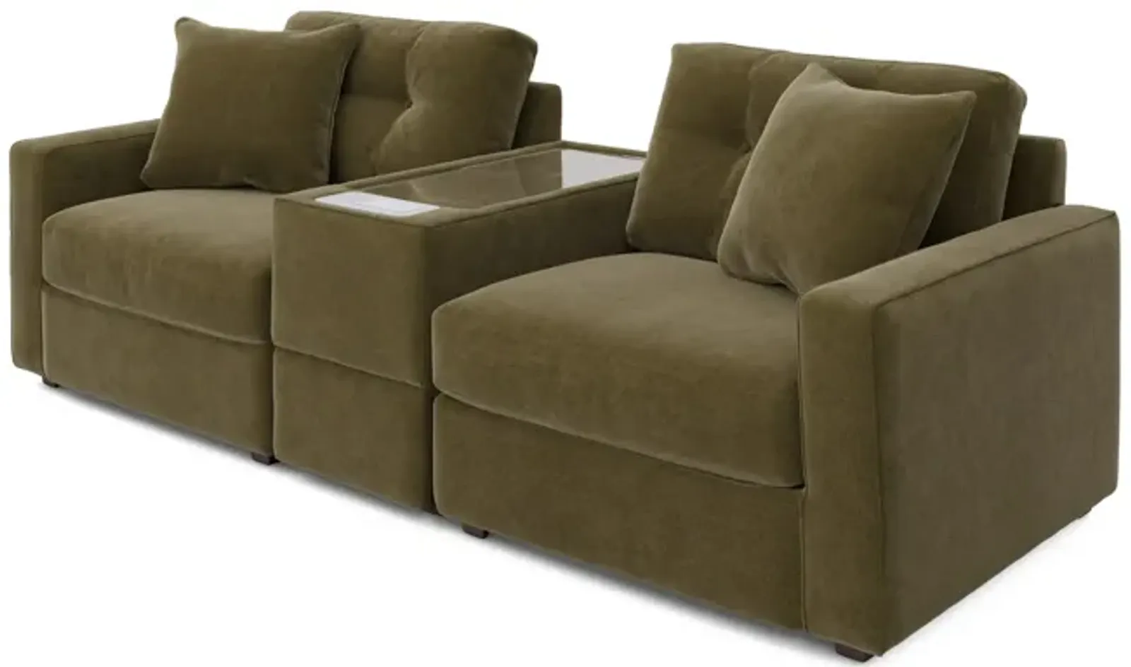 ModularOne 3 Piece Sectional - Moss