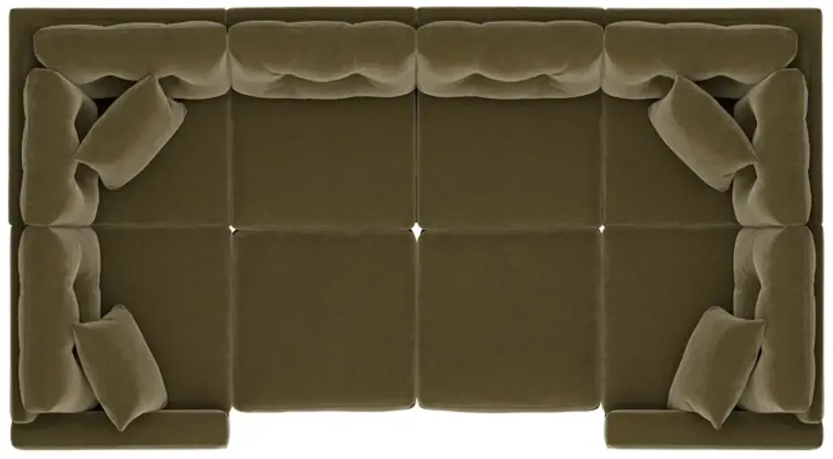 ModularOne 8 Piece Sectional - Moss