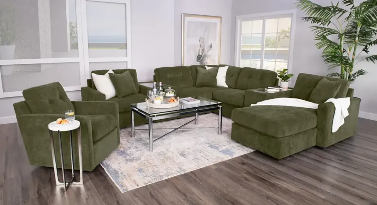 ModularOne 7 Piece Sectional - Moss