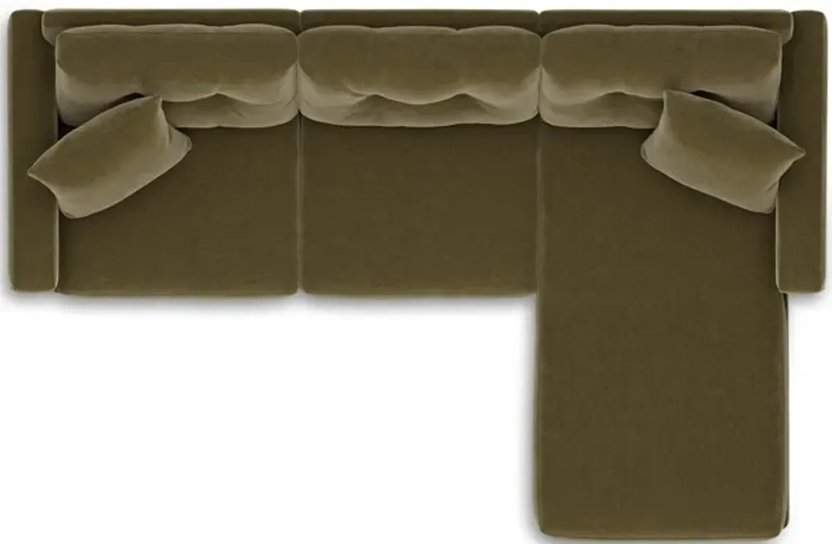 ModularOne 3 Piece Sectional - Moss