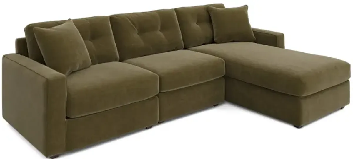 ModularOne 3 Piece Sectional - Moss