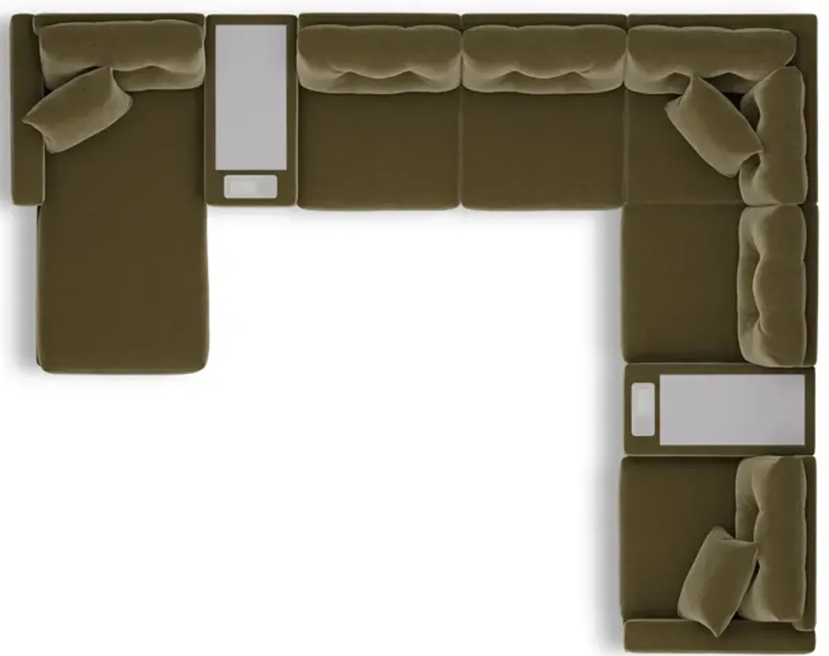 ModularOne 8 Piece Sectional - Moss