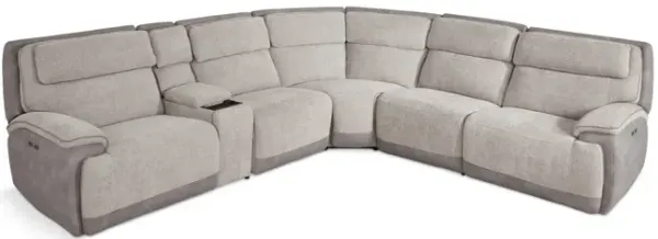 Belvedere 6 Piece Modular Power Sectional