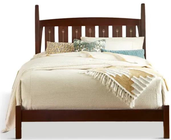 Harvey Ellis Low Footboard Bed