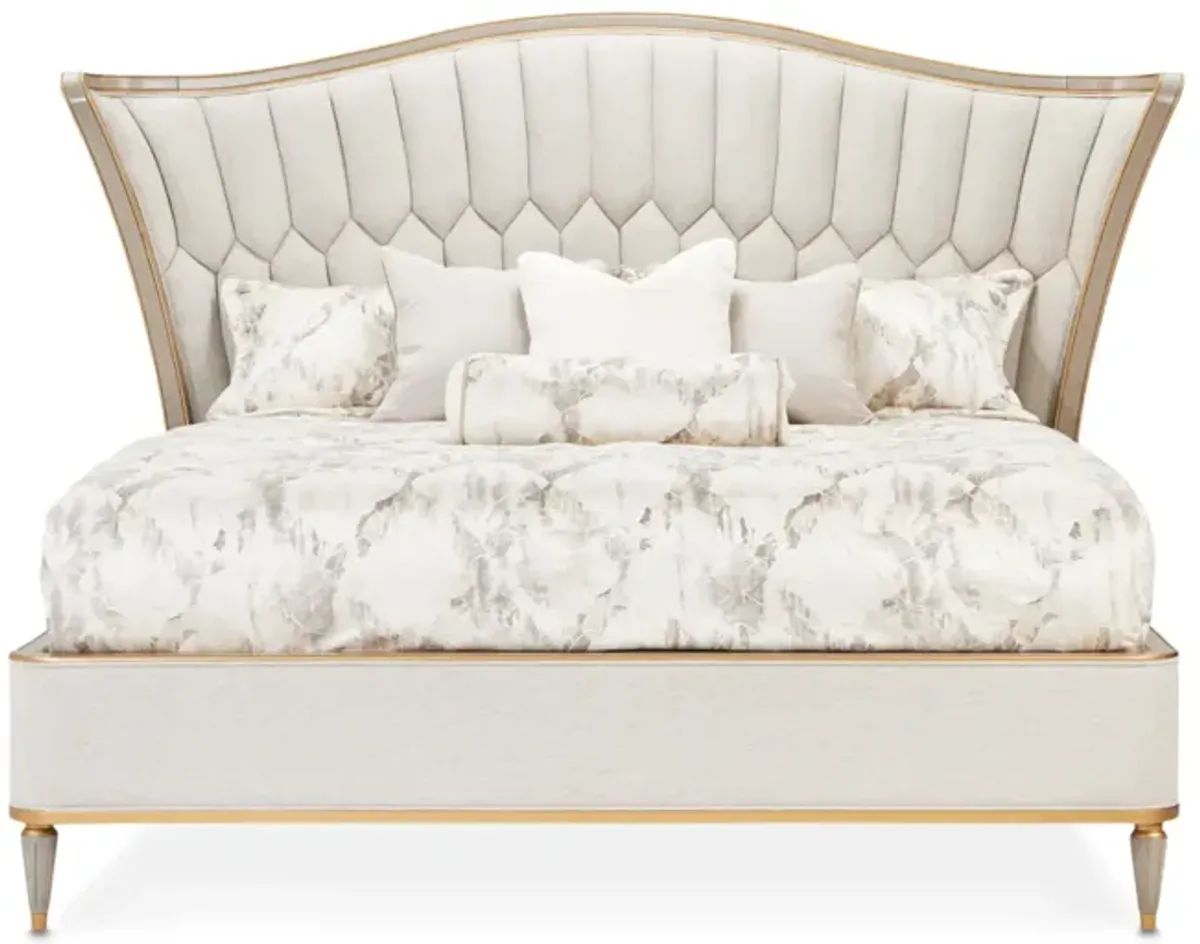 St Charles Upholstered Bed - King