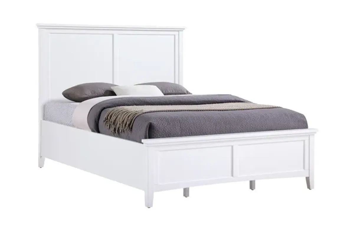 Chesapeake Full Panel Bed - White