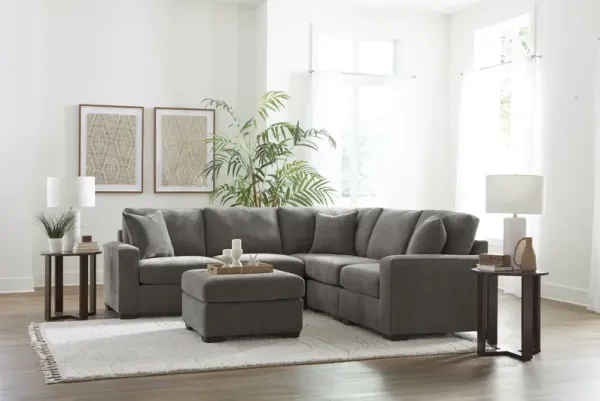 Knox 5 Piece Modular Sectional - Mocha