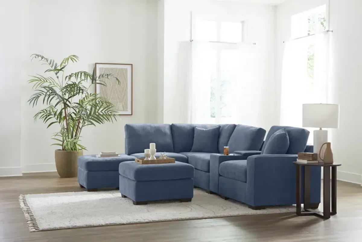 Knox 6 Piece Modular Sectional - Slate