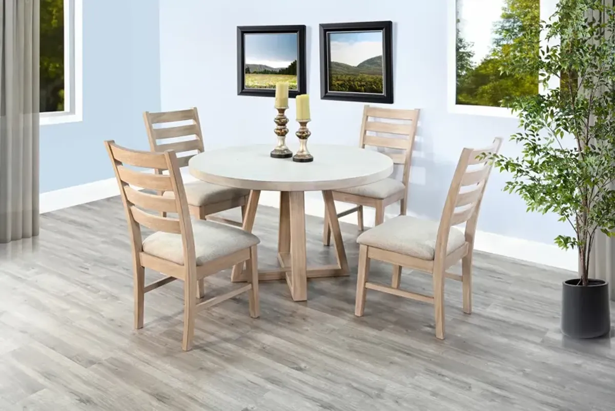 Rowan 48  Round Table With 4 Chairs