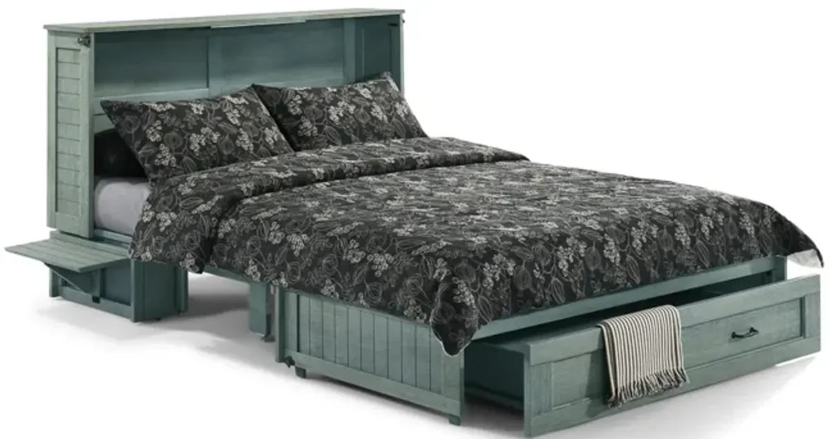 Poppy Murphy Queen Cabinet Bed