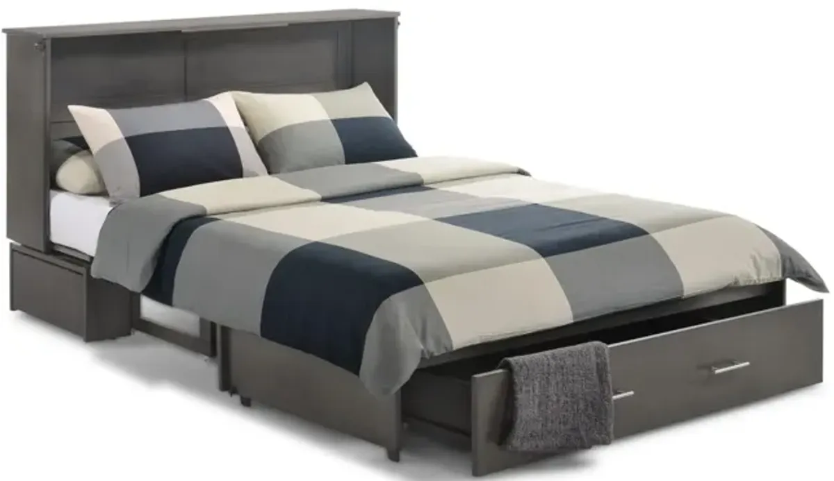 Sagebrush Queen Murphy Cabinet -  Stonewash