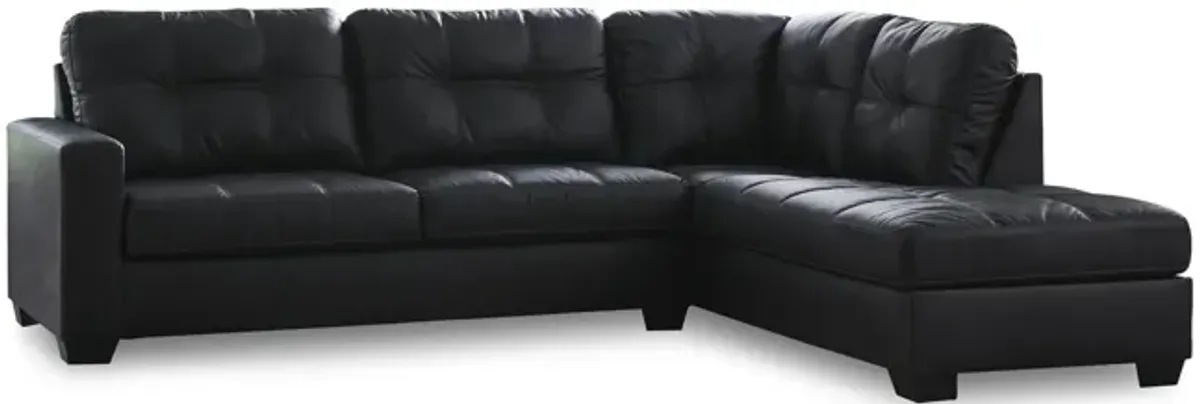 Harold Sectional with Right Chaise - Carbon