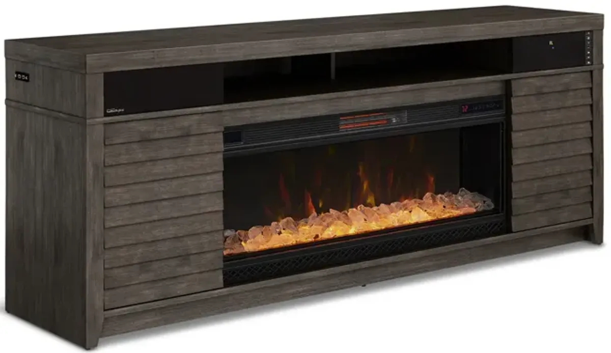 McCalloway Mantel With 42  Fireplace Insert