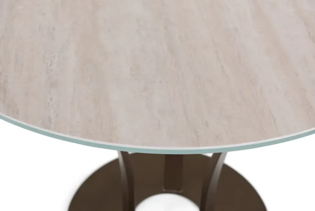 Dahlia 39  Rd Dining Table