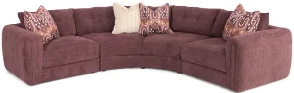 Debra 3 Piece Sectional