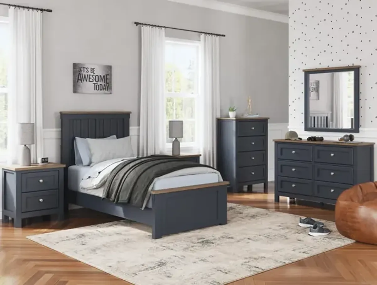 Ocean Breeze Twin Panel Bedroom Suite