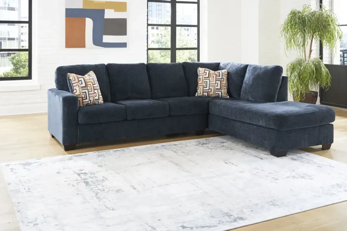 Austin Sectional with Right Chaise - Ink