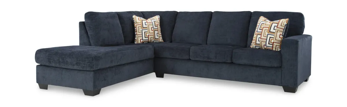 Austin Sectional with Left Chaise - Ink