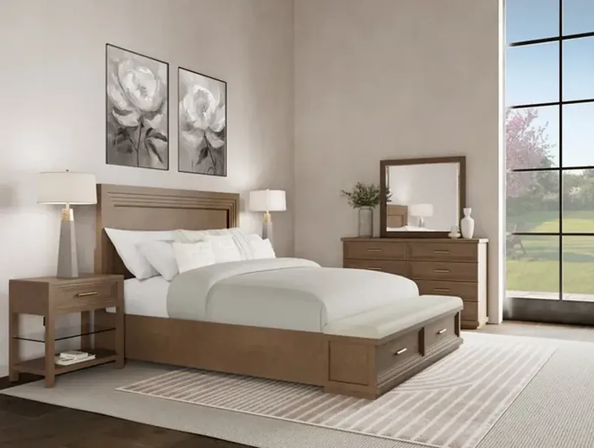 Sky Parlor King Storage Bedroom Suite