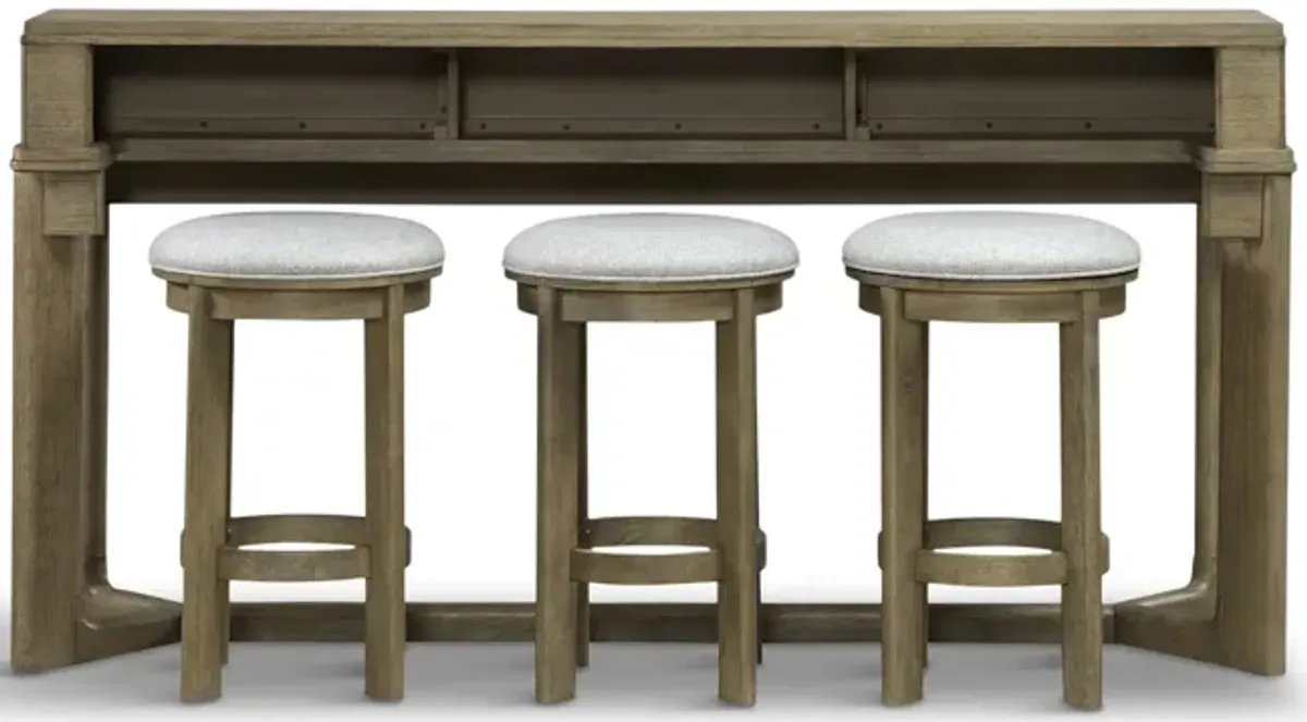 Copeland Sofa Bar Table And 3 Stools