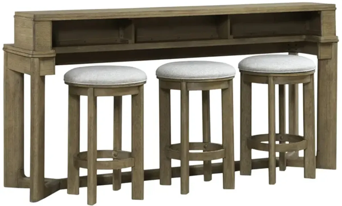 Copeland Sofa Bar Table And 3 Stools