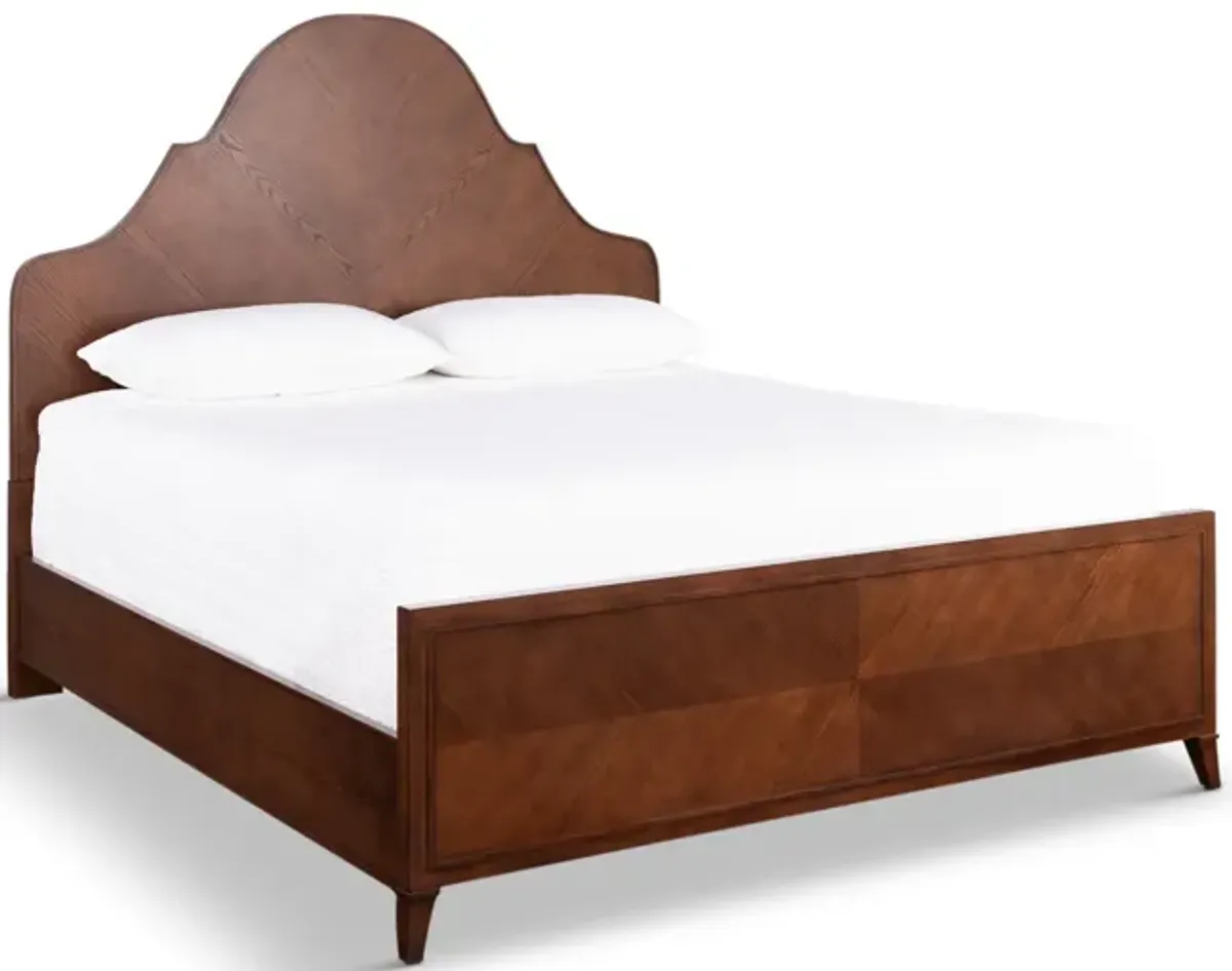 Sage Valley Arched Bed - Queen