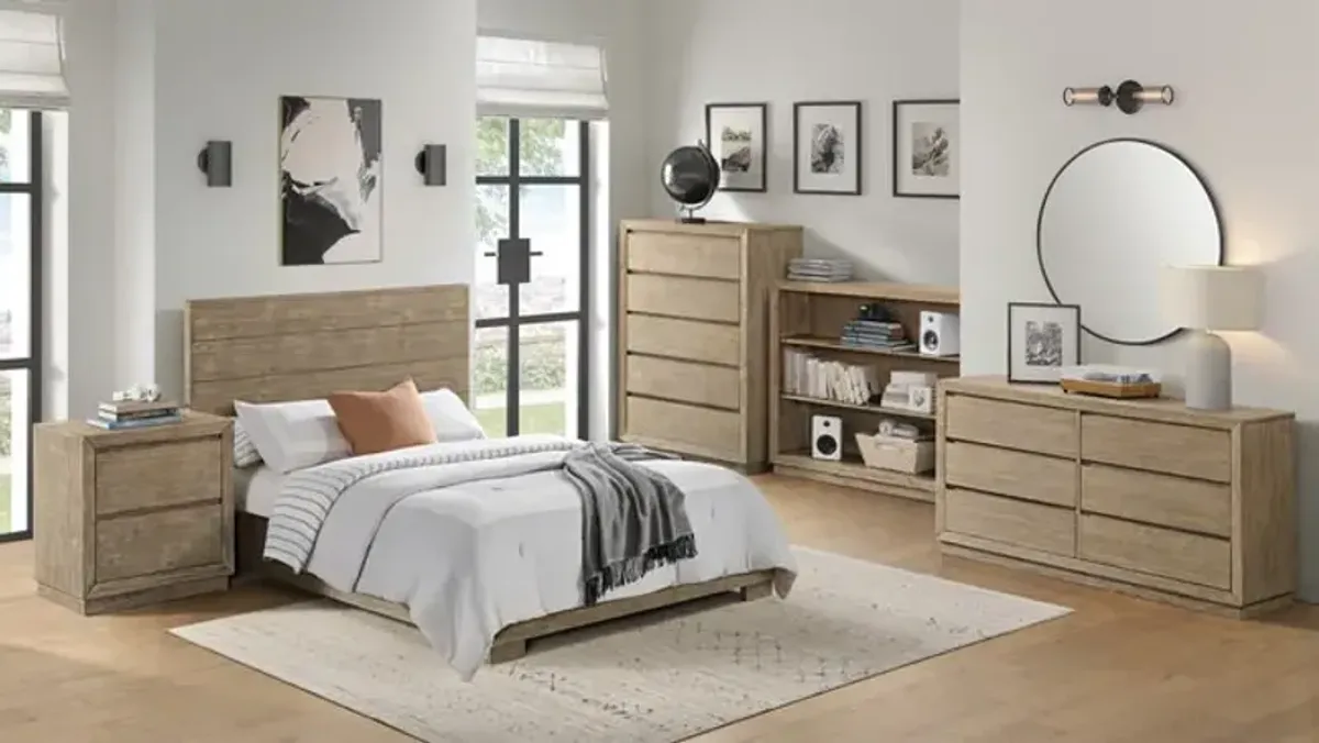 Bello Twin Panel Bedroom Suite - Sandstone