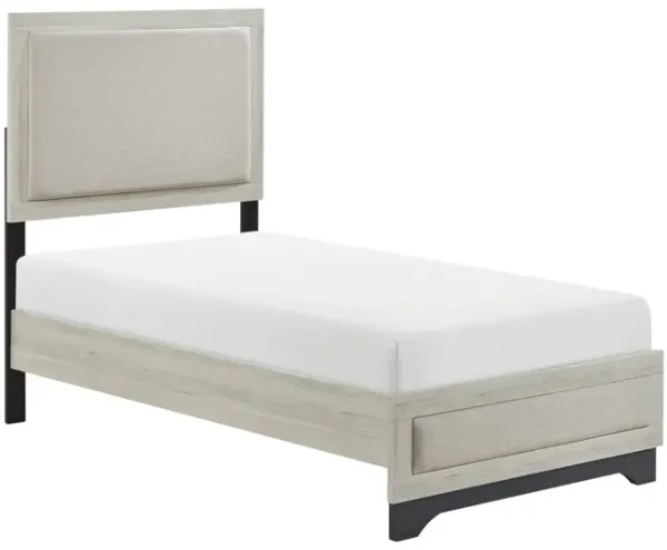 Beach Shoreline Twin Panel Bed