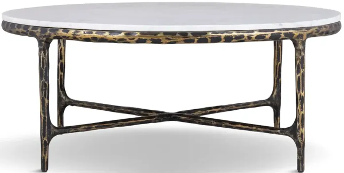 Beverly Round Coffee Table - White