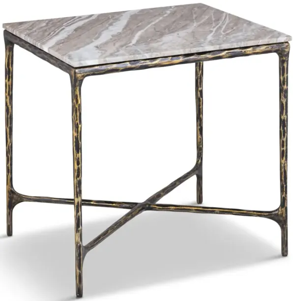 Beverly End Table - Brown