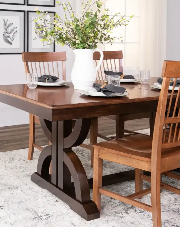 Portico Table With 4 Clayton Chairs
