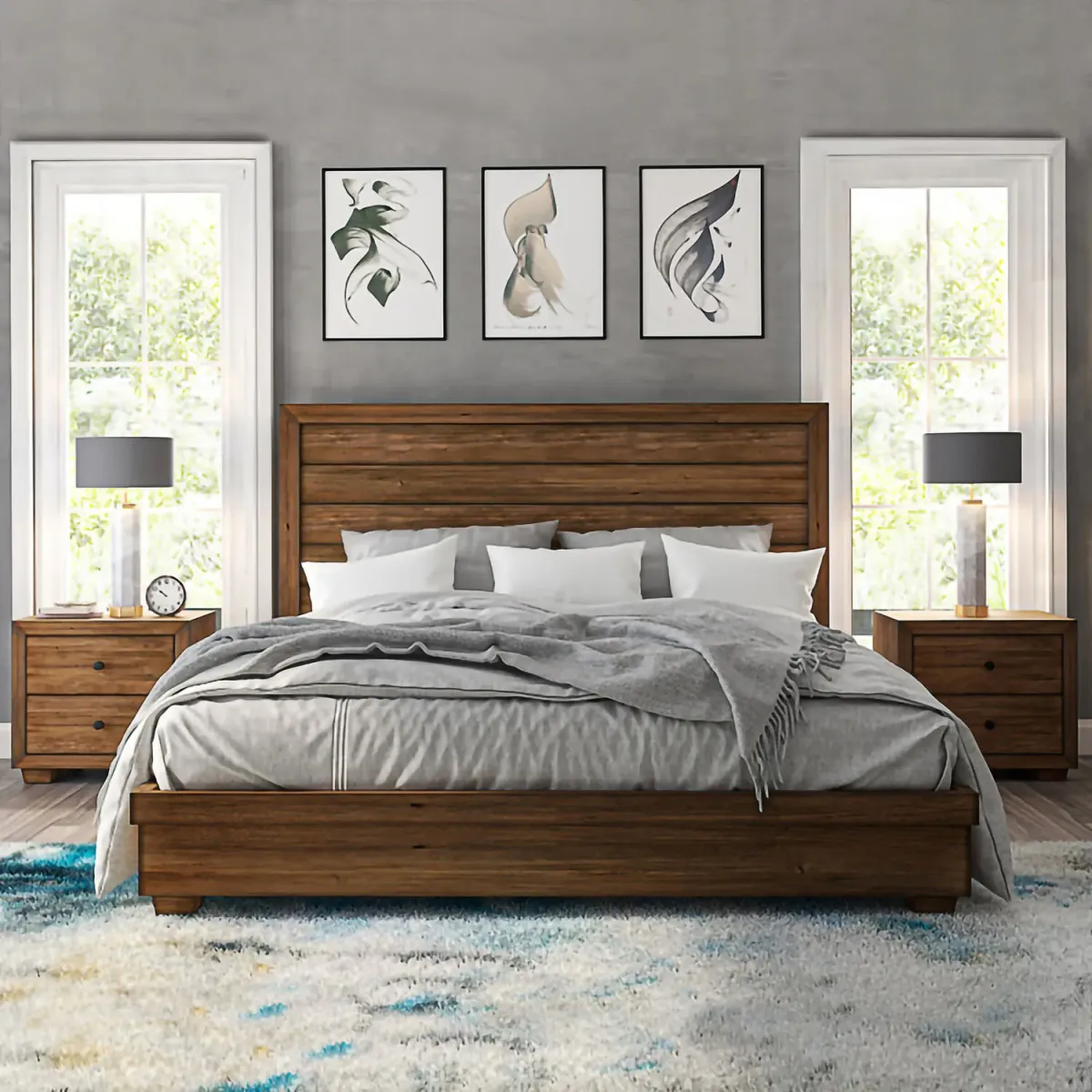Arbor Lodge Panel Bedroom Suite - King