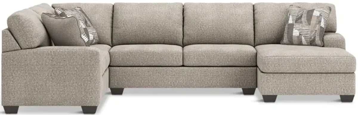 Skylar 3 Piece Sectional-Right Arm Chaise