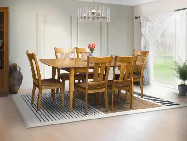 Lane Drop Leaf Table With 4 Sterling Dining Chairs