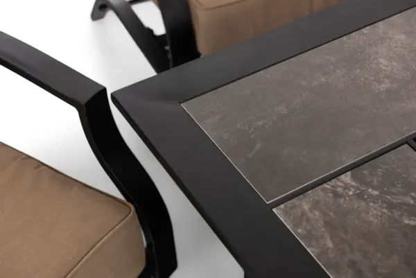 Weston II 5 Piece Fire Table Chat Set 